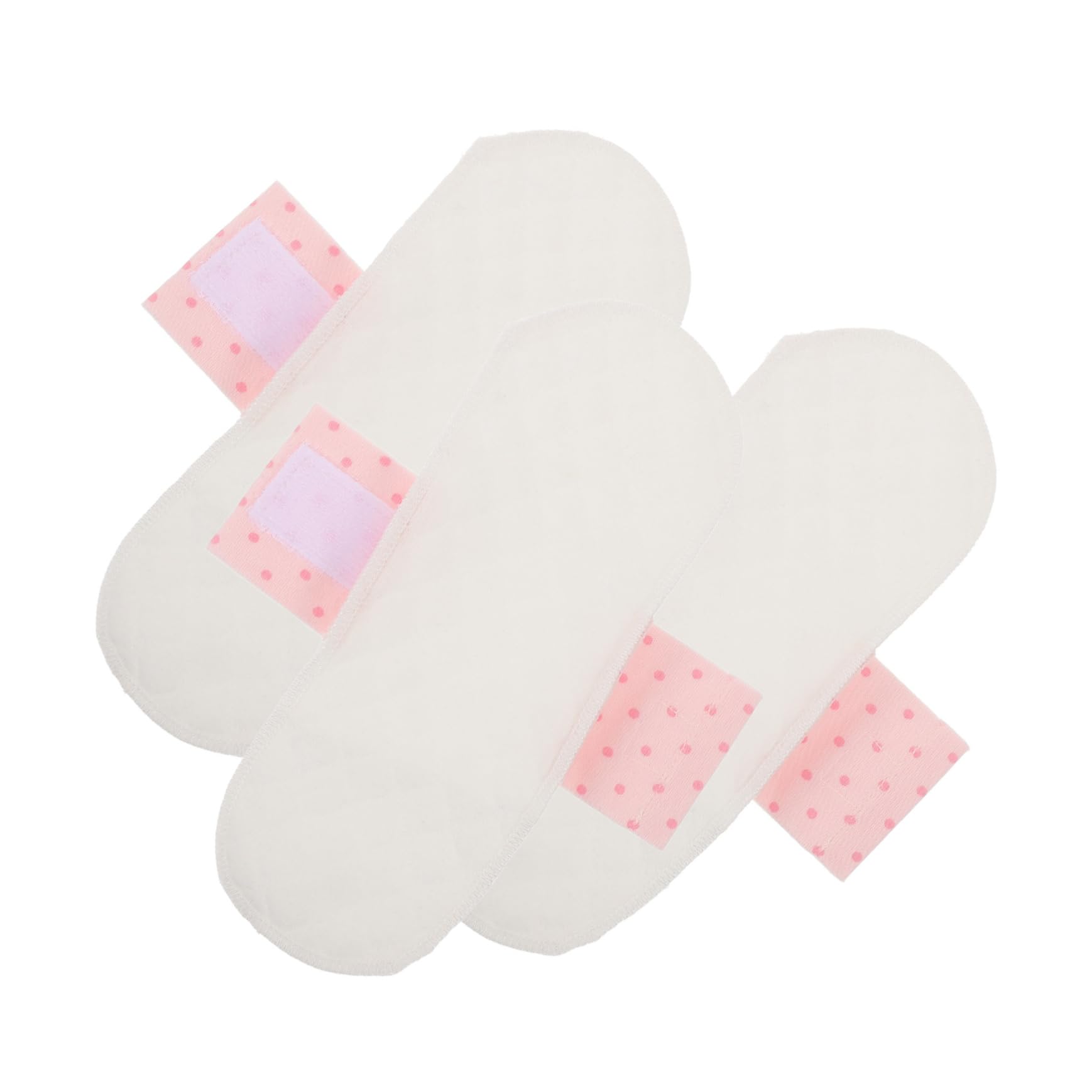 FOMIYES 5 Set Di Assorbenti Lavabili in Cotone Riutilizzabili Per Donne Portatili Comodi 3 Pezzi*5