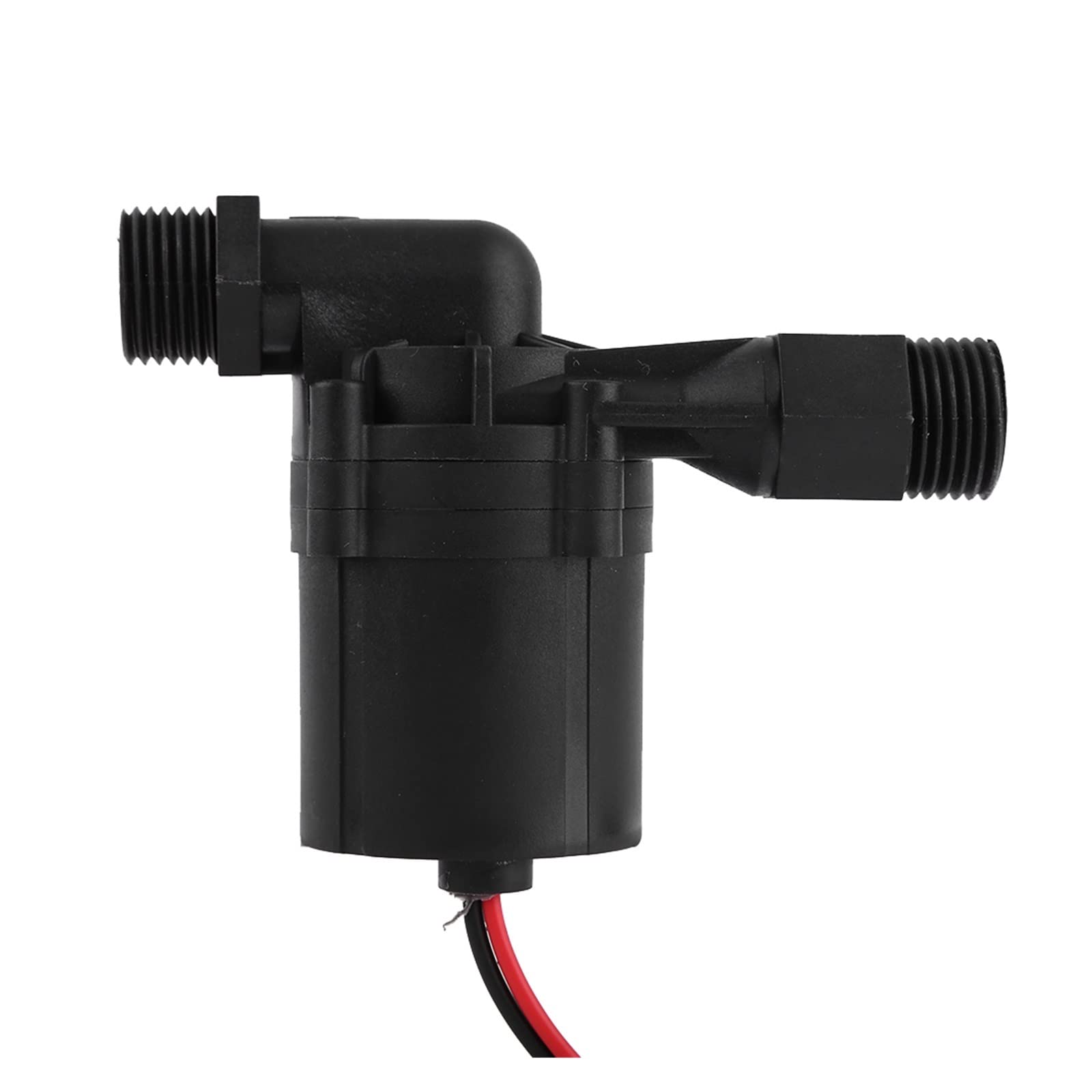 Petite pompe submersible réglable DC 12 V Pompe de brassage G1/2 pouces Pompe de circulation de bière sans balais Pompe à bière en plastique durable Cordon d'alimentation Double fil
