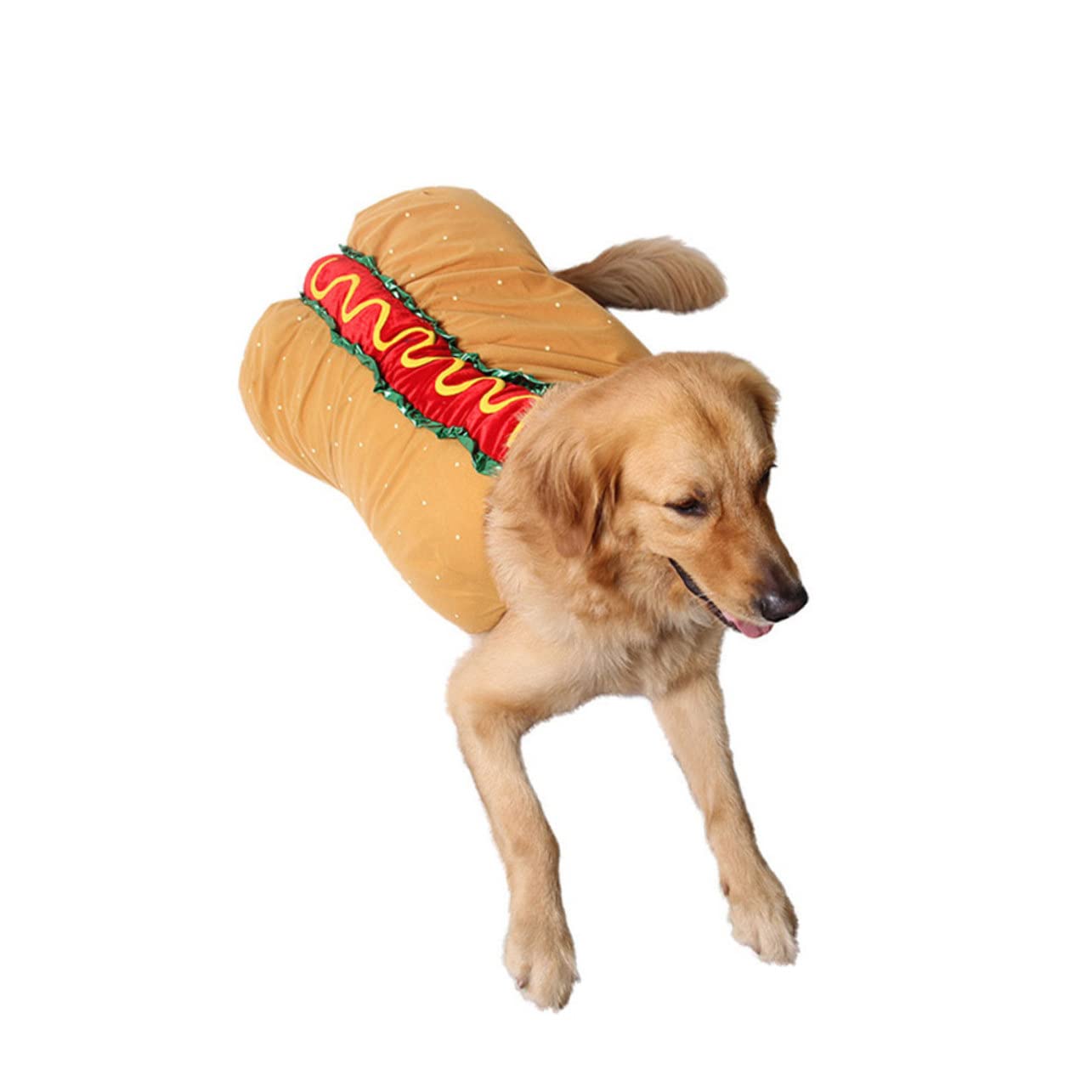 ibasenice 1pezzi Costume Natalizio per Animali Domestici Unico Indumento per Cani e Gatti Accessorio per Fotografia di Animali Domestici