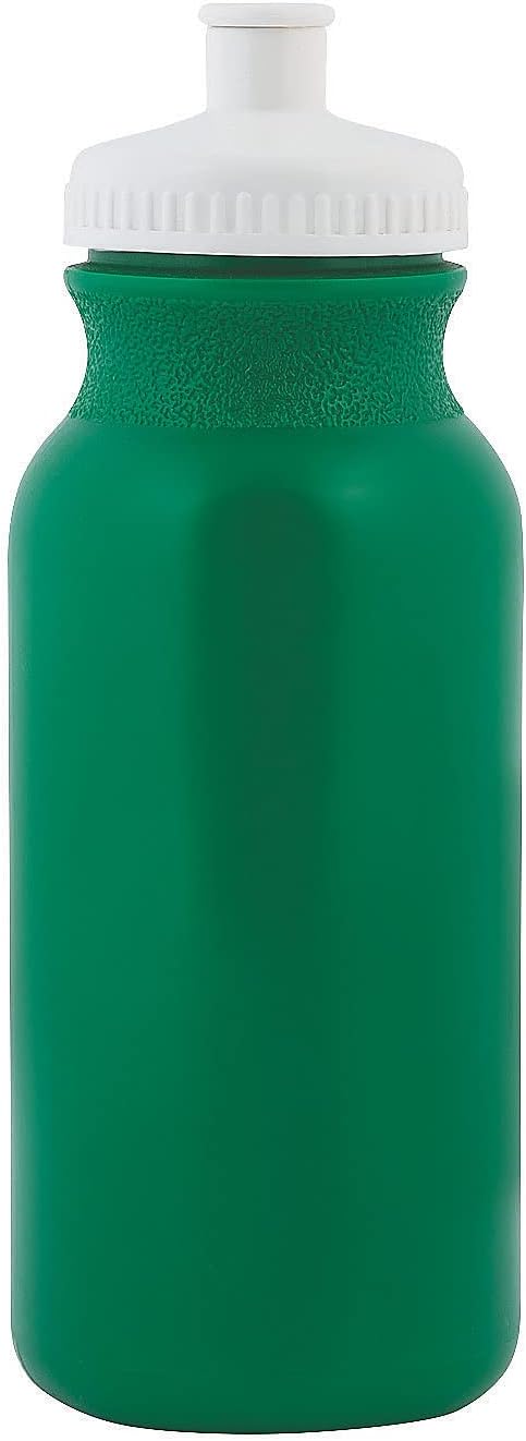Fun Express 20 oz. Green Plastic Water Bottles - 50 Pieces