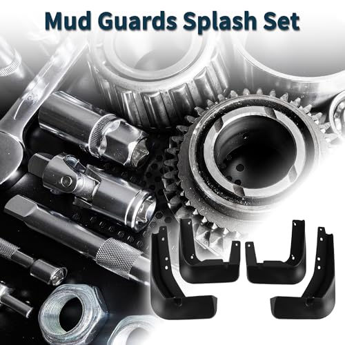 Image of Mud Flaps Splash Guards for Volkswagen Lavida (Hatchback) 2013-2018 W /Mount Accessories Mud Guards Front and Rear 1 Set