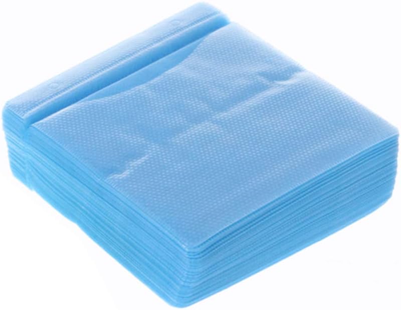 Diarypiece 100Pcs Plastic Cds Dvd Disc Double Sided Cover Storage,Cds Case Bag Sleeve Envelope Protection