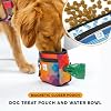 Embark Treat Bag - 3 in 1 Dog Treat Pouch, Waterproof Poop Bag Holder & Portable Water Bowl with Magnetic Closure (Santa Monica) #5