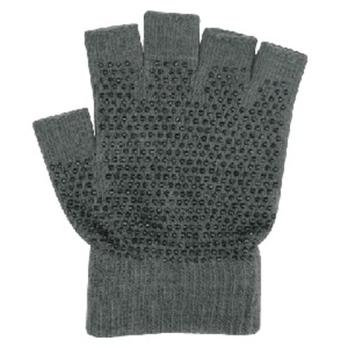 布施商店 のびのび手袋 (指無しタイプ/スベリ止め付) FT-3135 チャコールグレー 布施商店 のびのび手袋 (指無しタイプ/スベリ止め付) FT-3135 チャコールグレー