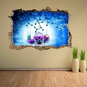 Muurstickers 3D Spiegelweergave Doorbreken De Muur Vinyl Muurstickers Verwijderbare DIY Vinyl Muurstickers elementen…