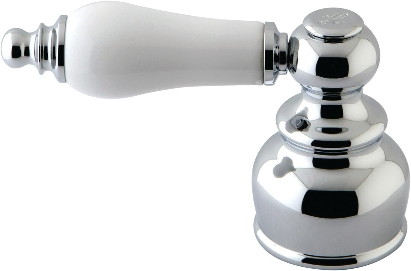 Kingston Brass KBH601BH Hot Side Porcelain Lever Handle - Polished Chrome