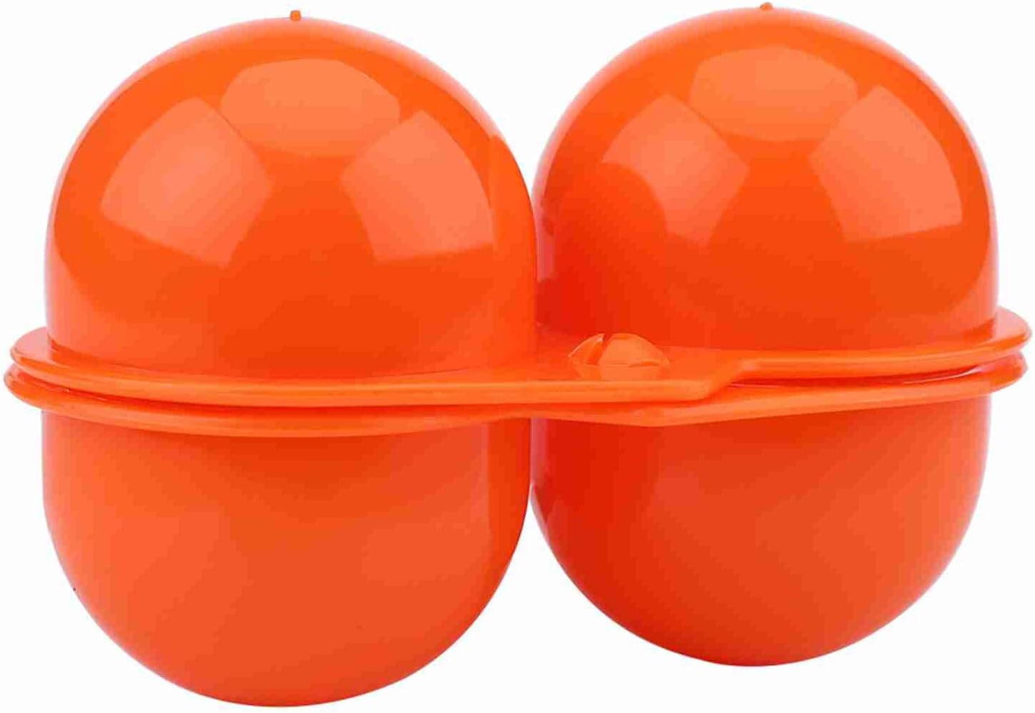 Egg Holder Camping, Egg Carrier, Camping Eggs Container, for Outdoor Picnic, Barbecue and Other Outdoor Activities, Orange