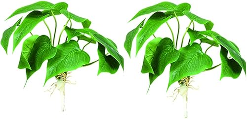 2 hojas artificiales de seda de lirio de cala, plantas artificiales de bonsái, plantas verdes para interiores y exteriores, hogar, oficina,