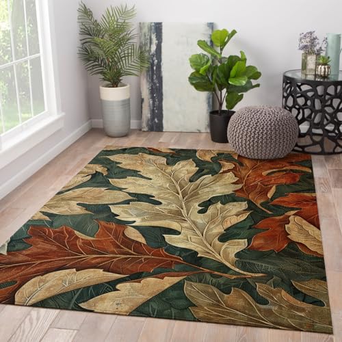 Tapis de sol antidérapant grand format pour sécuriser le salon beige - 4