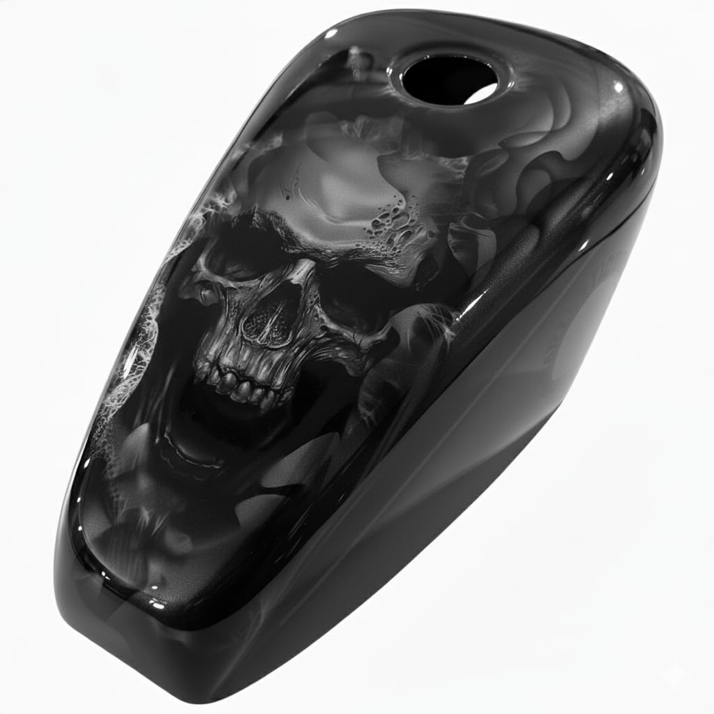 Amazon.com: Motorcycle Gas Tank Cover Candy Skull Simonkustom