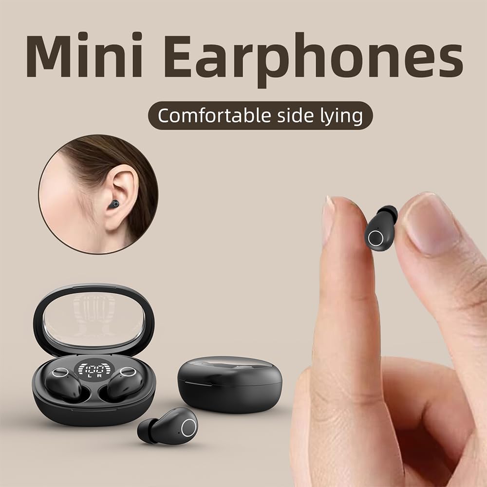 Amazon.com: MSHUKCOE Small Invisible Sleep Earbuds Smallest