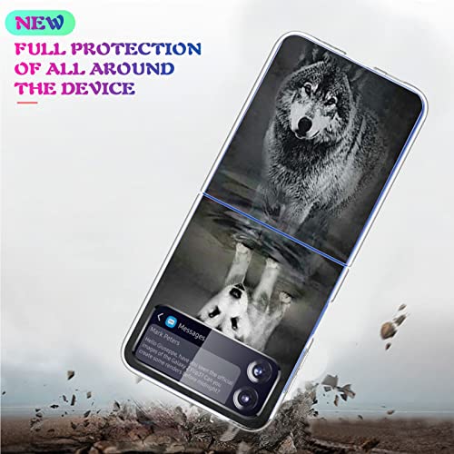 CXKJ Custodia per Samsung Galaxy Z Flip 3 (6.70