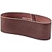 Sanding Belt, 3 In Wx21 In L, AO, 50GR