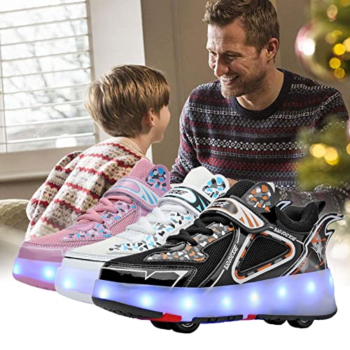 NYKJBD Pattini a Rotelle con Ruote, Scarpe da