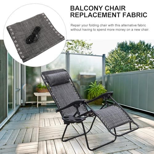 Tela para Silla Reclinable de Camping y Terraza Exterior Transpirable 5