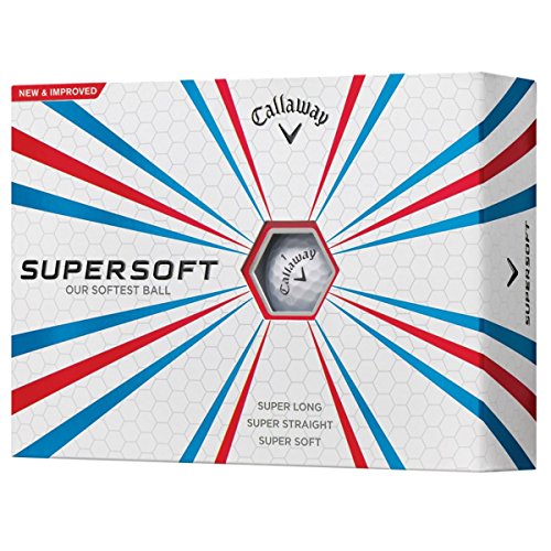 Callaway Supersoft Balle de Golf Blanc