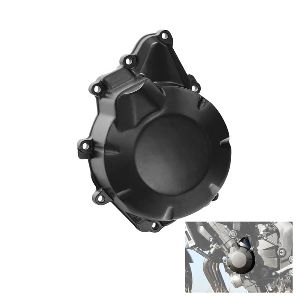 Copertura della cassa manovella dello statore del motore sinistro per Ya&maha FZ6 2004-2010 XJ6S FZ6R 2009-2017 Nero