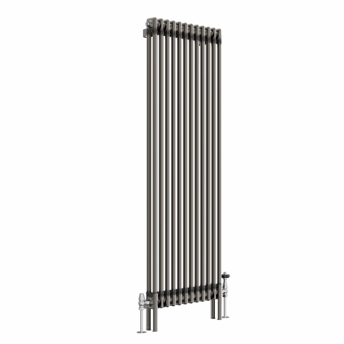 Blümme Raw Metal 1500 X 560Mm Radiator Cast Iron Double Column Vertical