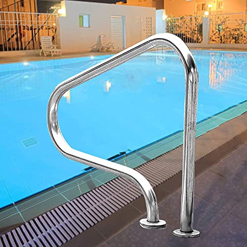 Barandilla para piscina en acero inoxidable fácil de montar miniatura 1