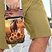 Rnyleeg Sunset Horse Crutch Bag Pouch for Seniors Water Resistant Crutch Pouch Storage Tote Bag Underarm Crutches Attachment Easy to Install