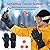 Heated Gloves for Men Women, 3-Gear Electric Rechargeable Hand Warmer with Battery for Winter Outdoor Sports (Large)
