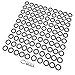 Price comparison product image 5/16" x 3/32" (BS109) Nitrile O-Rings - 7.59mm x 2.62mm (12.83mm OD) - British Standard Imperial Black Rubber Metric 70A