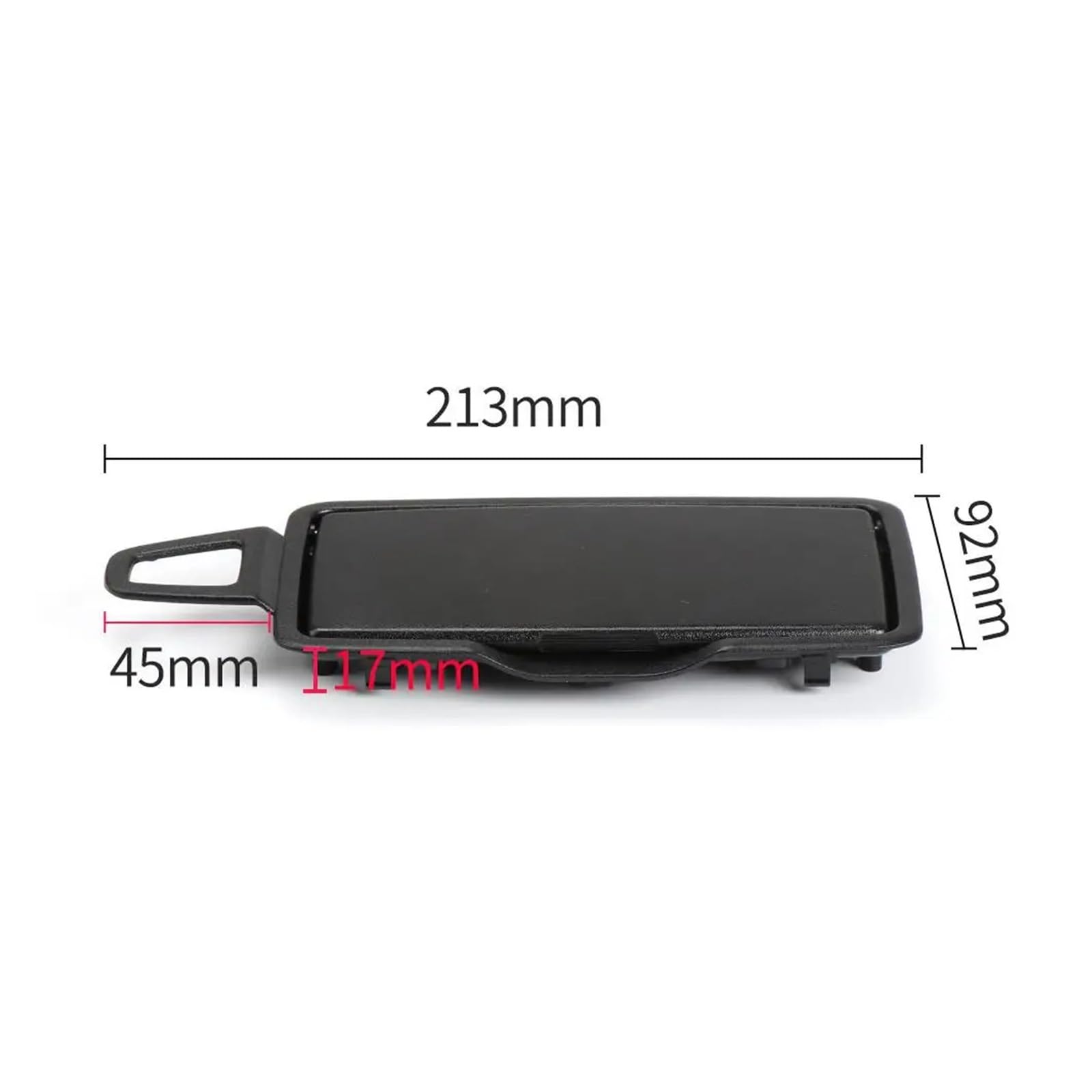 Car Front Sun Visor Mirror Cover,Fit For W205 W253 2015-2021 Makeup Replacement osłona przeciwsłoneczna z lusterkiem do makijażu(Left Black)