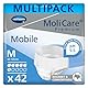 MoliCare Premium Mobile Einweghose: Diskrete Anwendung bei Inkontinenz für Frauen und Männer; 6 Tropfen, Gr. M (80-120 cm Hüftumfang), 3x14 Stück