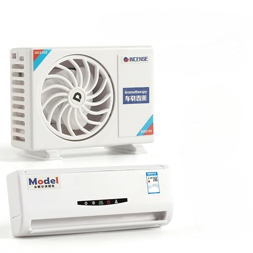 HOUKIG Solar Car Aroma Diffuser Set Rotating Air...