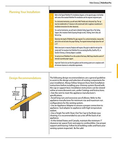 Chimney 69329 3 In. Pelletvent Pro Wall Thimble Air Intake Kit #TOP3