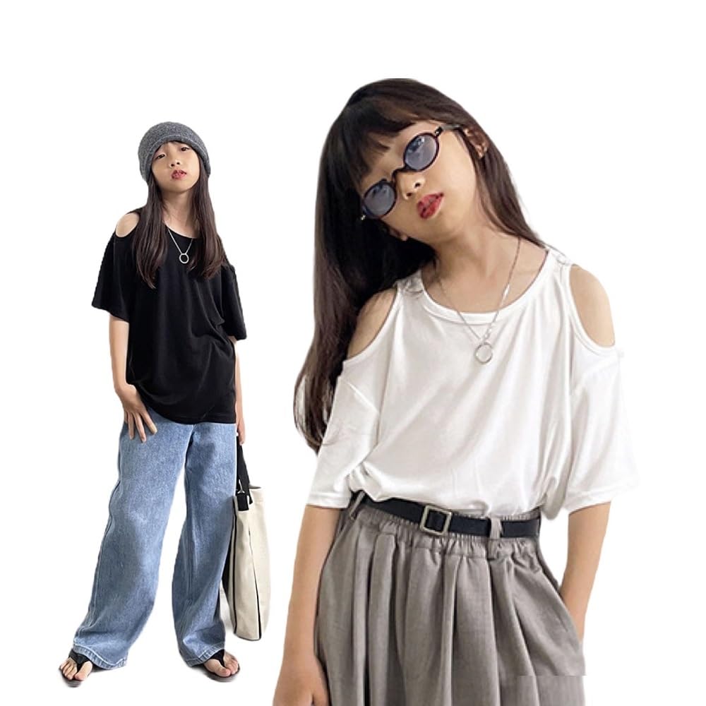 肩あき長袖Tシャツ 120 マルチ（肩あき長袖Tシャツ(120cm オフ  