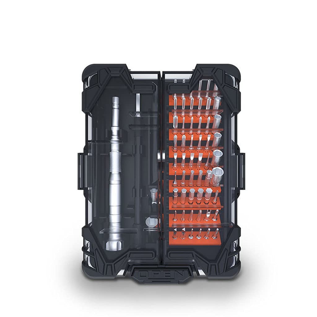 Juego de Destornilladores S-2 de precisión 62 en 1 con botón Abierto único para reparación de Bricolaje de electrónica doméstica