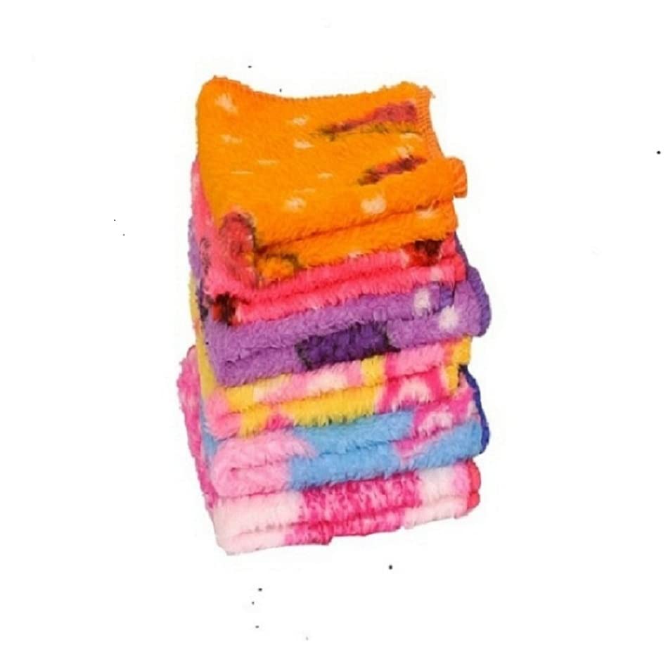 Girls Printed Hankey Handkerchief Women Soft Cotton Hankies Ladies hanky Random Color set for women-image-23