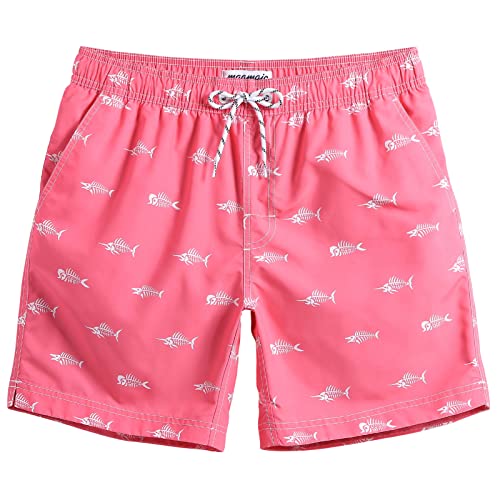 Image of maamgic Mens Slim Fit Swim Shorts Swim Trunks 7 inch Quick Dry Mens Bathing Suits with Mesh Lining