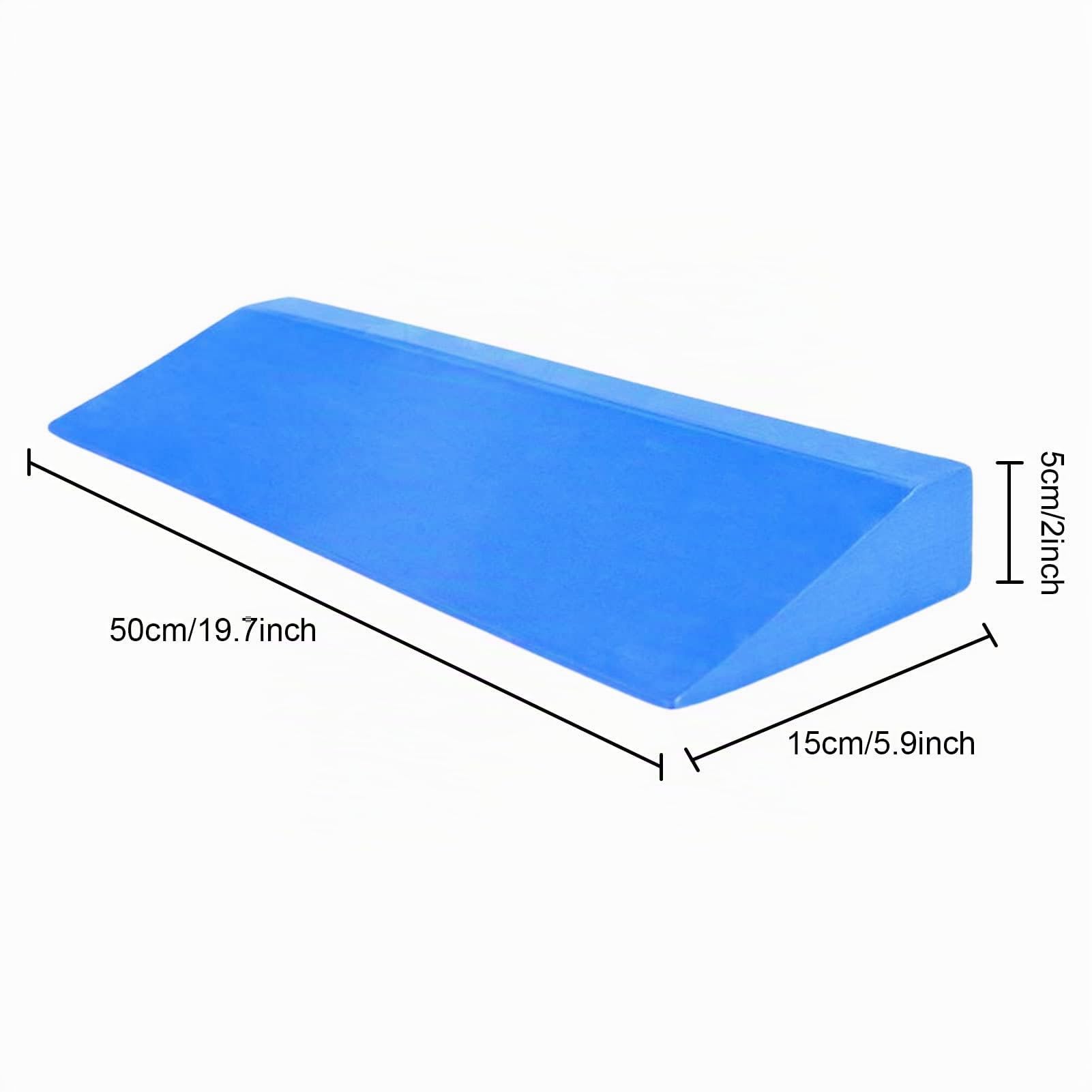 Wedge Slant Board, estensore per polpacci, antiscivolo, per allenare la schiena, per yoga, per squat e stacchi