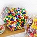 Cornucopia Brands Gallon Plastic Container Candy Jars (2-Pack); Hexagon Shaped Countertop Display Containers; Cookie and Snack Storage