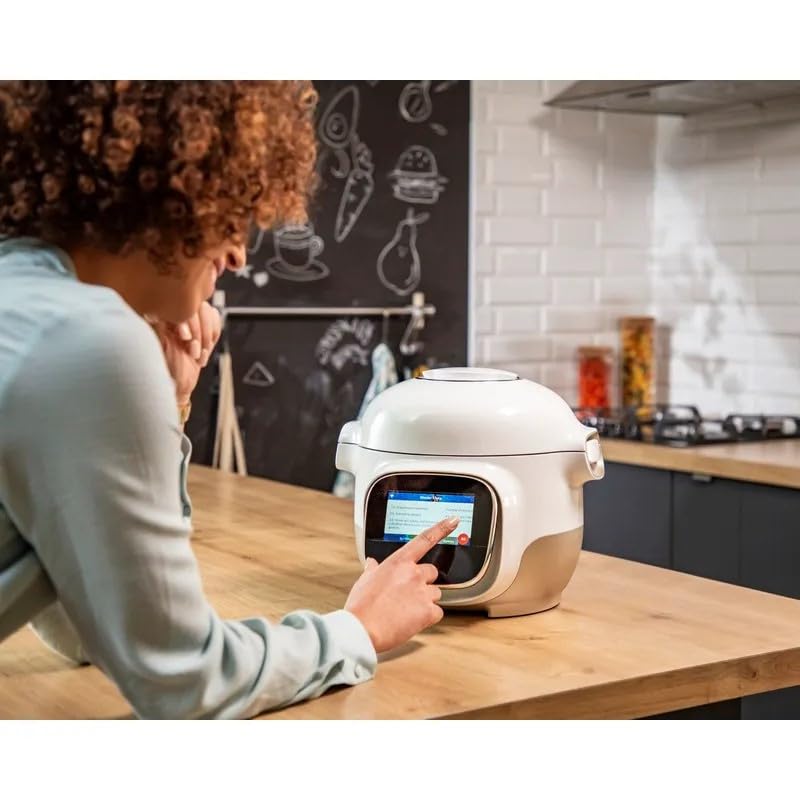 Multicuiseur intelligent Moulinex Cookeo Touch WiFi Mini CE922110 900 W Blanc