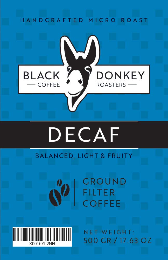 Black Donkey - Bezkofeinowa Kawa Mielona (500g)