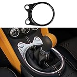 Fewshaw Carbon Fiber Style Manual Gear Shift Panel Cover Trim Accessories for Nissan 370Z