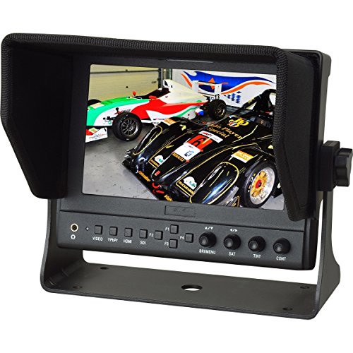 Image of Delvcam DELV-WFORM-7 7 inch Camera-Top 3G-SDI /HDMI IPS LED Monitor with Video Waveform, 1280x800