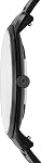 Fossil Men's Minimalist Quartz Stainless Steel and Leather Three-Hand Watch, Color: Silver, Luggage (Model: FS5304)