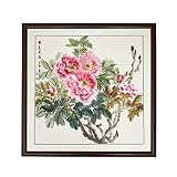 COOZMENT 100% Handmade Paintings, Room Decor, Asian Decor, Artwork Paintings, Large Wall Art, Japane