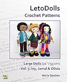 5300 doll  LetoDolls Crochet Patterns Large Dolls (21\