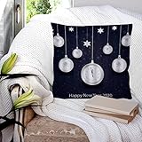 【Matériau du Tissu】 La housse de coussin décorative en polyester. Confortable et durable, respirant et doux pour la peau, pas facile à froisser.