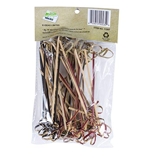 R Ideas, Picks Looped Bamboo, 50 Count
