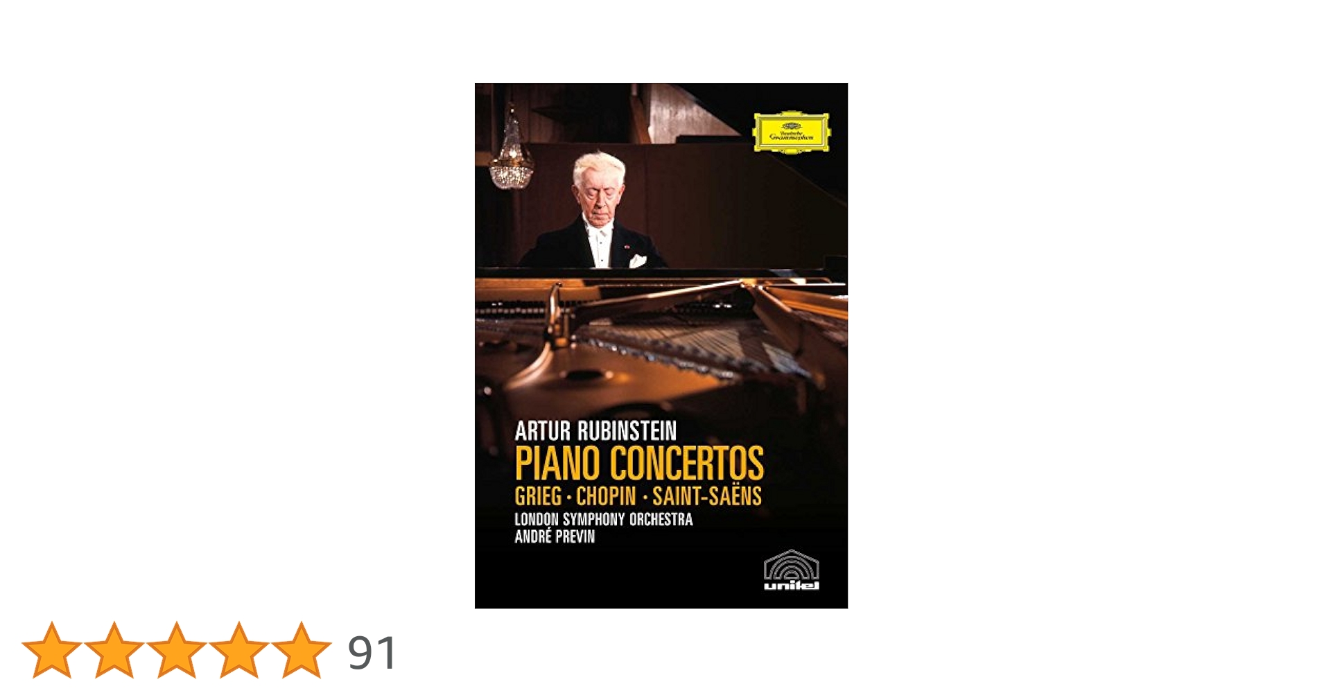 (未使用･未開封品)　Artur Rubinstein Piano Concertos [DVD] [Import] gsx453j Artur Rubinstein - Piano Concertos: Amazon.de: Rubinstein