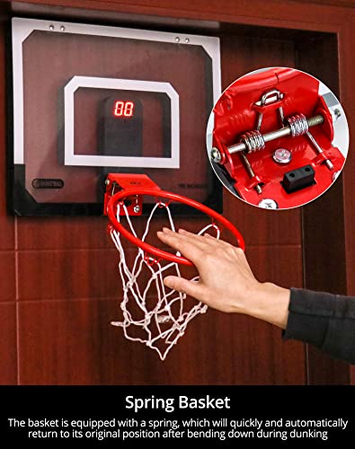 QWORK Mini Canestro da Basket, Canestro da Basket