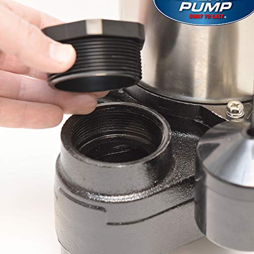 Superior Pump 92751 3/4 Hp Stainless Steel And Cast Iron Sump Pump, Stainless #TOP3