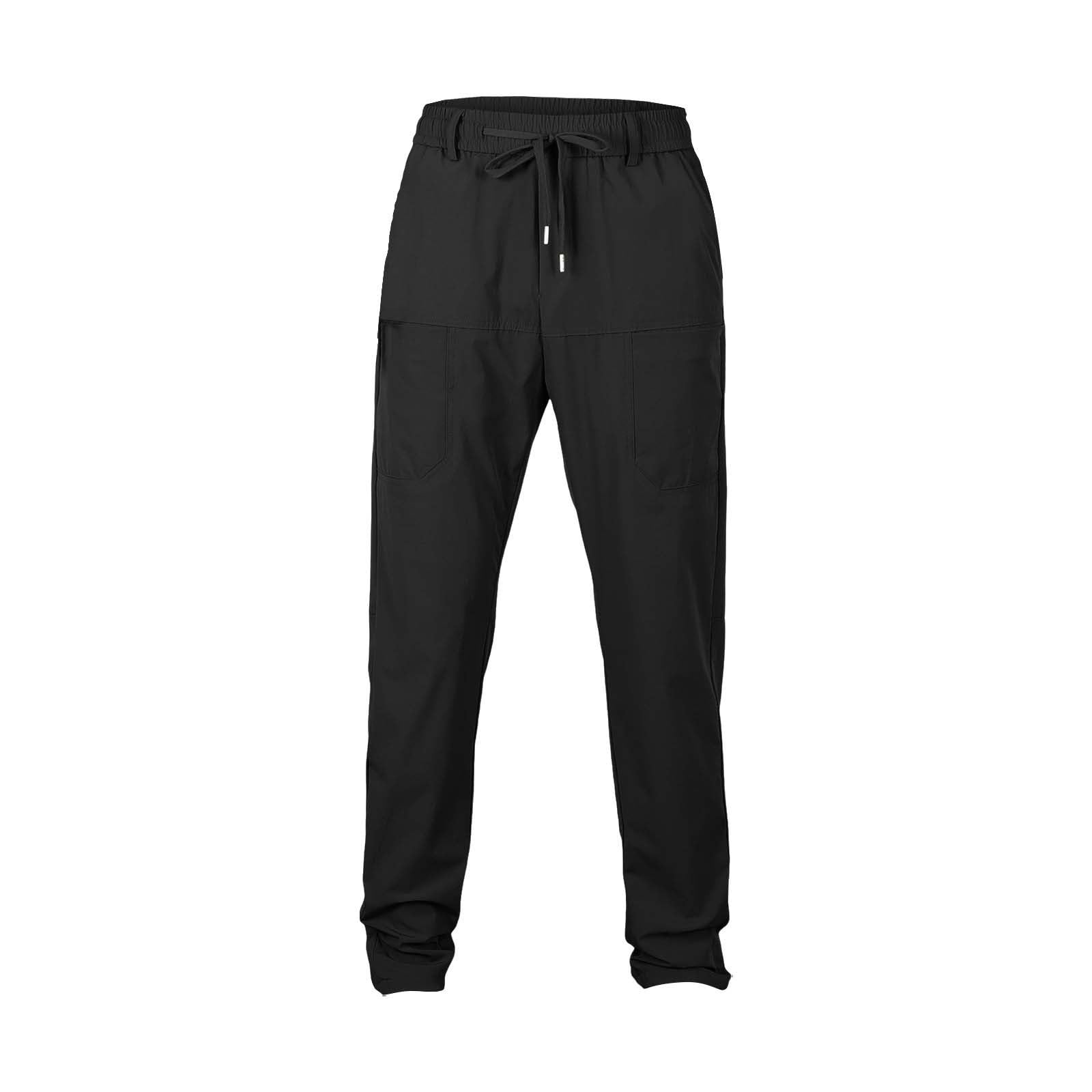 Pantalones de chándal largos para hombre, pantalones de ocio, monocolor, pantalones de fitness, pantalones ajustados, para exteriores, transpirables, rectos, cómodos, pantalones de verano, ligeros