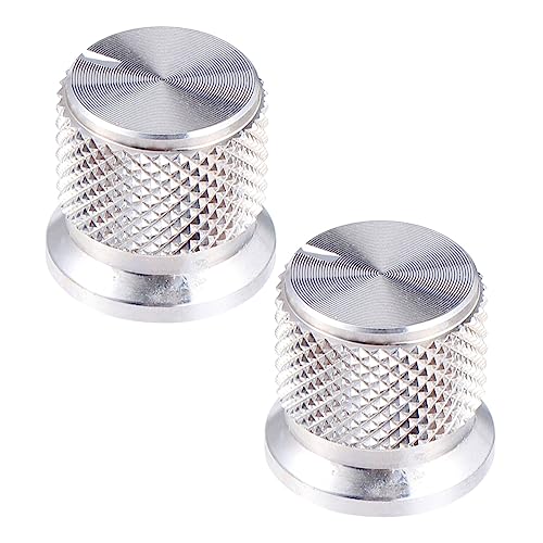 BESTonZON 3sets Vintage Style Guitar Knobs Knurled Barrel Volume Tone Control for and 2pieces*3